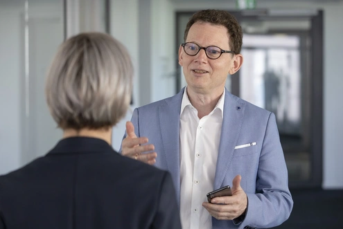 Dr. Oliver Erens, Pressesprecher der Landesärztekammer und mit im Lenkungsausschuss